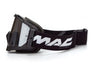 MAC Virtus Black Grey Motocross Goggles 2
