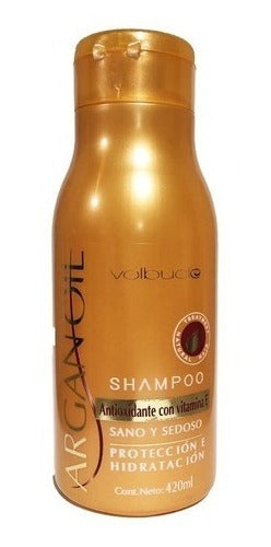 Volbucle Shampoo X420ml Proteccion E Hidratacion Argan Oil 1