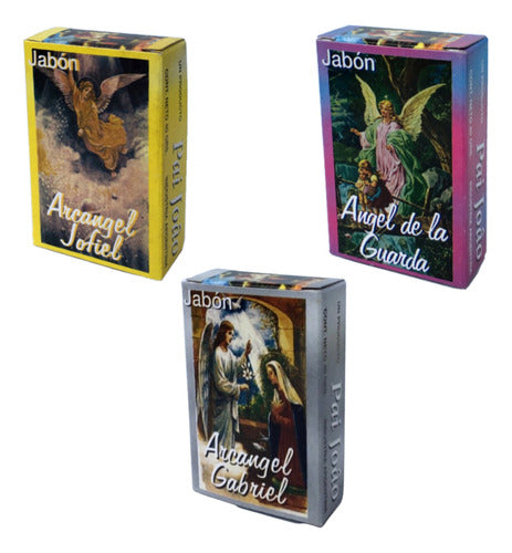 Pai João Pack X 3 Jabon Arcangel Jofiel Gabriel Angel Guarda 0