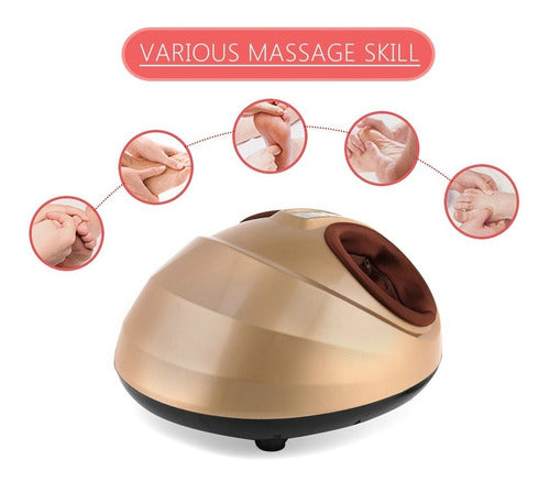 Foot Massager Shiatsu Air Compression Heat Therapy 3