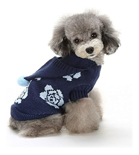 Blueberry Dog Ropa Para Perros Ropa Chaqueta Y Sudadera Rosa Flor Sudadera 0