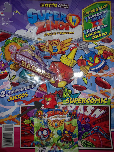 Magicbox Toys Super Zings Official Magazine, Series 5 Number 10 2