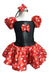 JARA BETINA Excellent Red/Black Minnie Costume - Girls from 1 Year 0