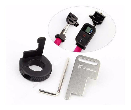 Kit Gopro Porta Control Remoto Wifi Para Monopod Capital 3