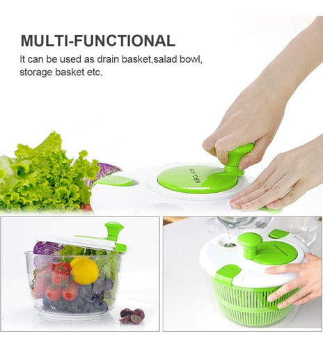 Salad Spinner Lovkitchen Secador De Frutas Y Verduras Grande 7