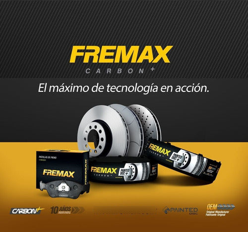 Fremax Disco Freno Peugeot 504 (3 Agujeros) 2