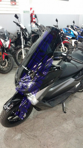 Proscreen Parabrisas Elevado Yamaha N Max 155 Color Negro Mg Bikes 1