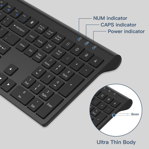 Cimetech Wireless Keyboard and Mouse Combo 1