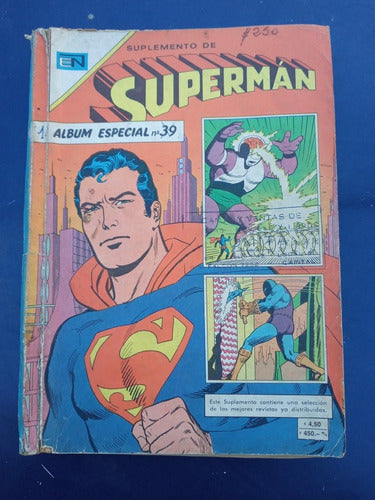 Superman Historieta Album Especial N.39 - Ed.novaro 1972 0