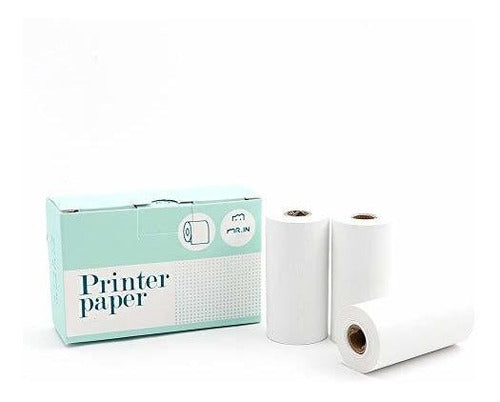 Papel Termico Autoadhesivo Blanco Phomemo, Papel Adhesivo I 0