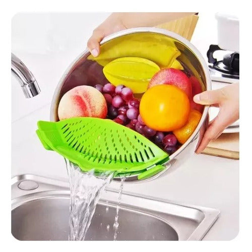 Genérica Silicone Strainer for Pots with Adaptable Clip 4