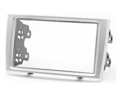 Carav Double Din Adapter Frame for Peugeot 408 308 Gray 0