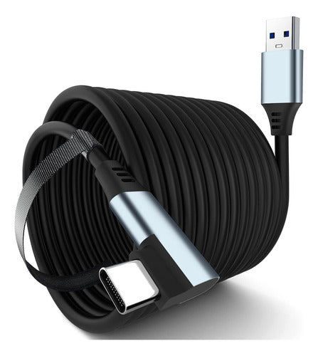 Cable Qculus Link Compatible Con Accesorios Quest 2 Y Vr, C 0