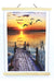 Hi Stone Kit Pintura Con Números 40x60 Artistico Atardecer Muelle 0