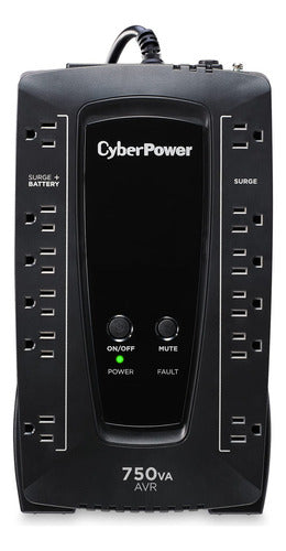 CyberPower AVRG750U AVR UPS System, 750VA / 450W, 12 Outlets 0