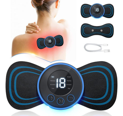 INFINITITEK Mini Portable Electric Rechargeable Body Massager 0