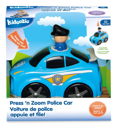 Kidoozie Press N Zoom Coche De Policia 4