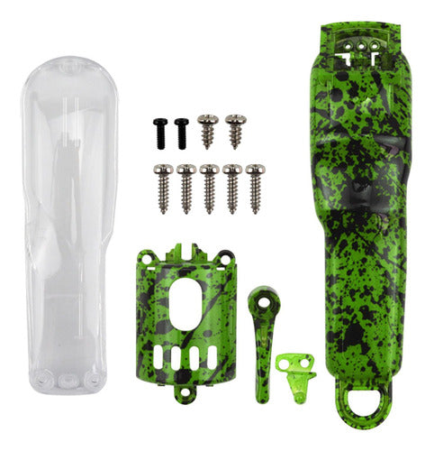 Diy Full Housing Combo, Cover Complete Hair Clipper, Verde 0