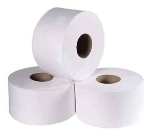 Pack of 30 New Pel Premium Toilet Paper Rolls - 180 Sheets White 1