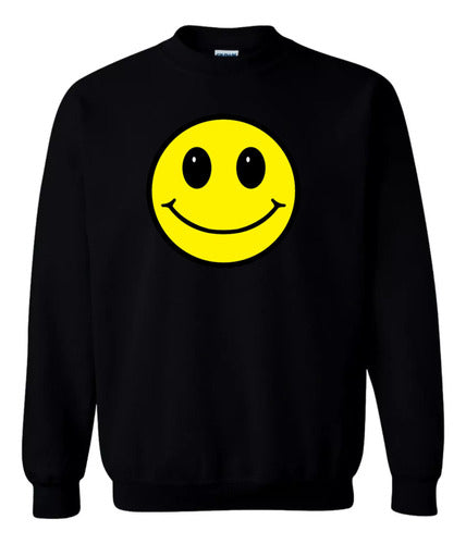 EXXE GRAFICA Personalized Kids' Crew Neck Sweatshirt with Emoticons 0