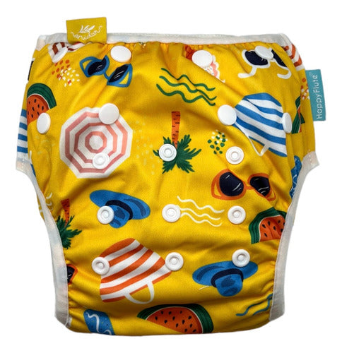 Reusable Happy Flute Swim Diaper 60