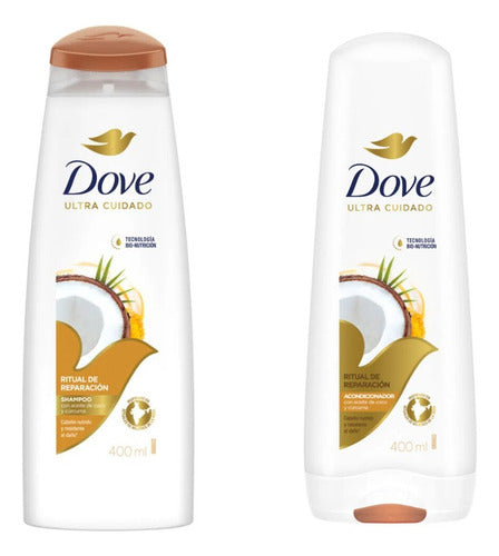 Dove Ultracuidado Ritual De Reparación Kit Shampo+acond400ml 0