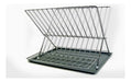 Asamit Chrome Plated Dish Drainer with Tray - 3 Pieces 0