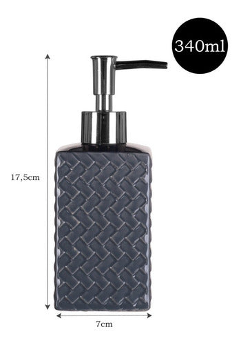 Porcelain Liquid Soap / Hand Sanitizer Dispenser 4