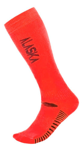 Alaska Women's Thermal Ski Snow Socks - Resistant and Cushioned 0