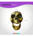 Cabeza Calavera Craneo Decoracion Cotillon Halloween Disfraz 5