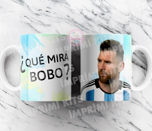 3 Sublimation Mug Templates - Qué Mirás Bobo Argentina 3