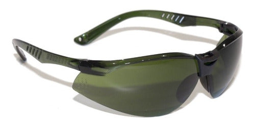 Libus Neon Green Safety Glasses 0