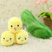 Generic Cute Pea Pod Plush Toy 1