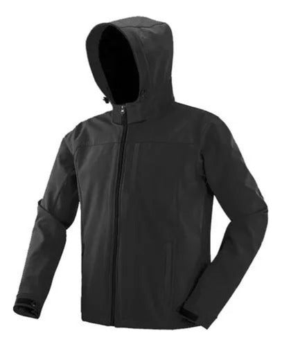 Prodind Campera Softshell Neoprene Capucha Desmontable 0