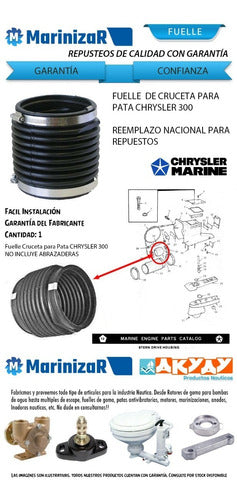 Fuelle De Cruceta Para Pata Chrysler 300 - Garantia Nacional 2