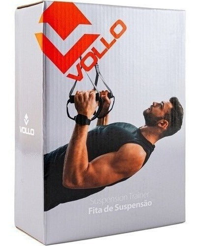 Fita Treino De Suspensão Tipo Trx Fitness Funcional Vollo 3