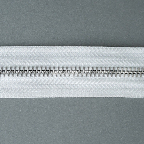 YKK Aluminum Metal Chain Zipper by the Meter Cad 5 7