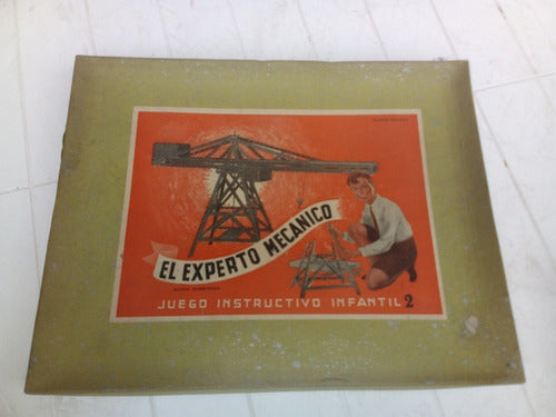 Antiguo Juego Instructivo Infantil El Experto Mecanico N.2 0