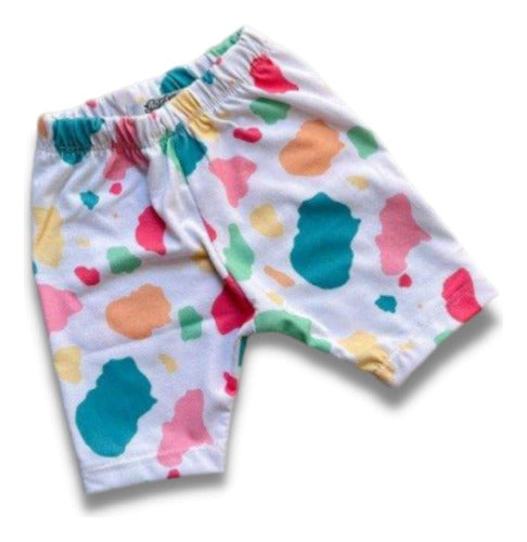 Pixi Biker Leggings Cow Print Baby 0