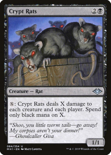 Magic The Gathering Crypt Rats Nps 0