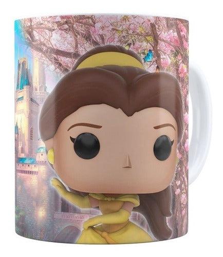 Animefan_ar Customized Chibi Princess Plastic Mug 2