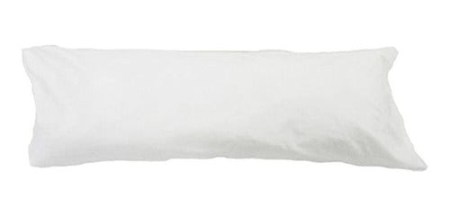 Sleep Solutions Body Pillow Case, White 0