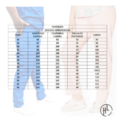 HL AMBOS Ambo Sary Combinado/ Hl-ambos Arciel/ Mujer/ Talles 36-48 3