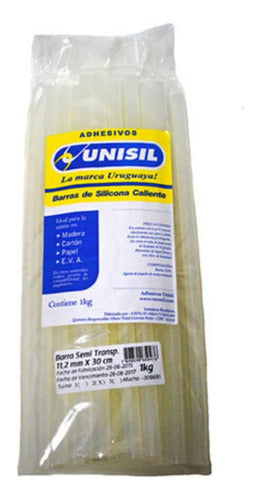 Unisil Thick Silicone Bar 11mm x 30cm 1kg G P 0