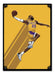 Generic Vintage Frame 21 X 29 Cm / Lakers Basketball LeBron 0