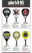 Marcraft Paddle Paddles Advanced Players 2019 Foam Carbon Core 5