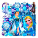 50 Art Globo Frozen Ana Elsa Olaf Snow Cotillion Candy Bar 5