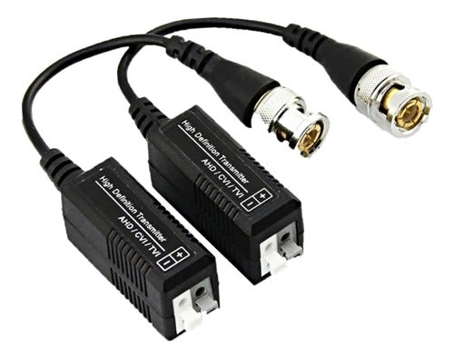 Net Quality 4K Video HD Balun AHD/CVI/TVI Press-Fit 0