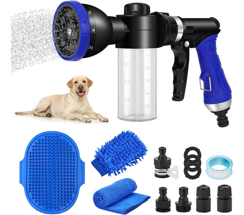 Pet Bathing Sprayer Kit,10 Spray Patterns, Adjustable Hos... 0