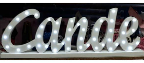 Aledra22ok Polyfan 60 cm LED Lighted Letters 4